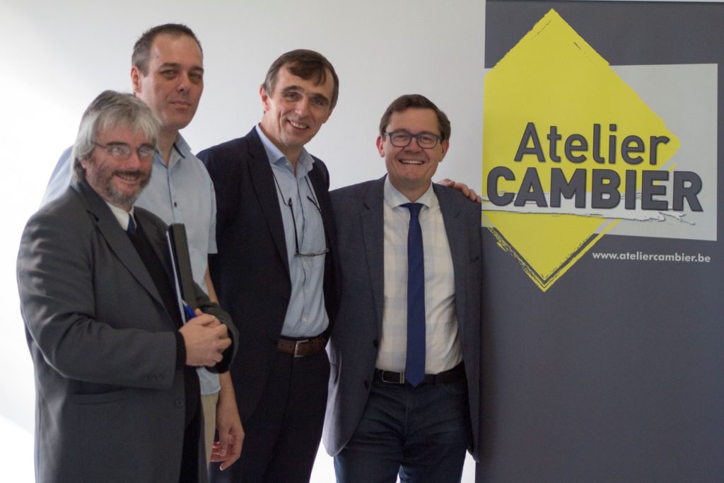 JOURNÉE DES PARTENAIRES DU ROYAL CHARLEROI SPORTING CLUB – Visite à l’ATELIER CAMBIER