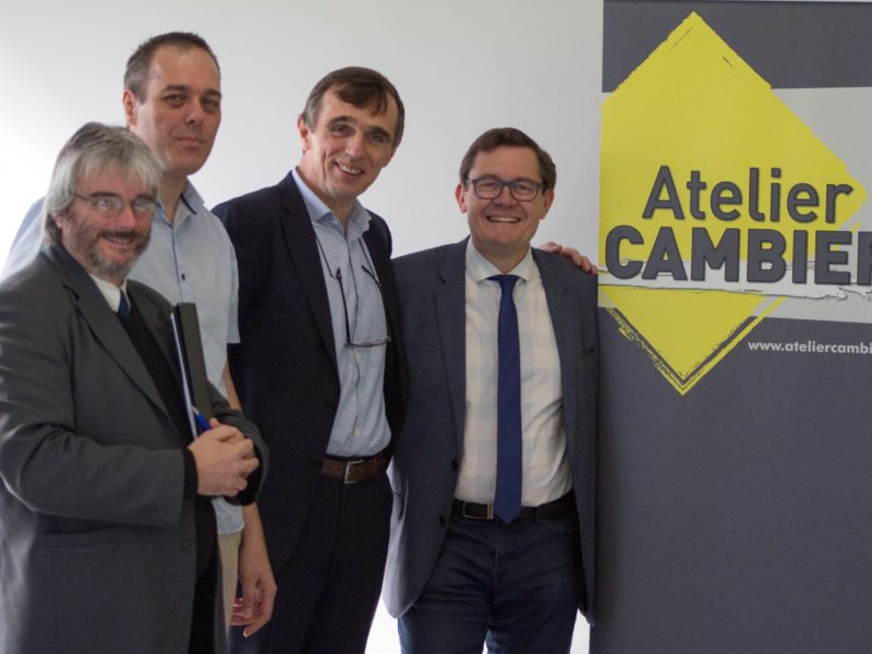 JOURNÉE DES PARTENAIRES DU ROYAL CHARLEROI SPORTING CLUB – Visite à l&rsquo;ATELIER CAMBIER