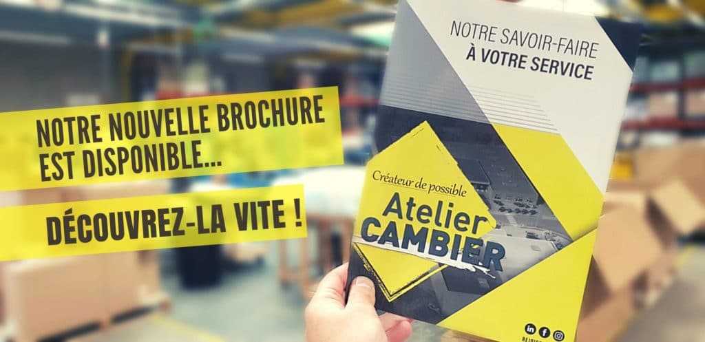 NOUVELLE BROCHURE: « NOTRE SAVOIR-FAIRE À VOTRE SERVICE »